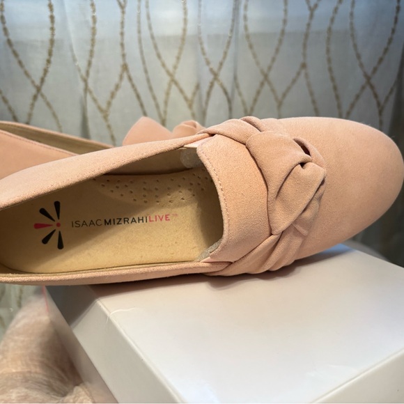NWB Isaac Mizrahi Live! Women’s Suede Knotted Espadrille Loafers 7.5 - Picture 3 of 6